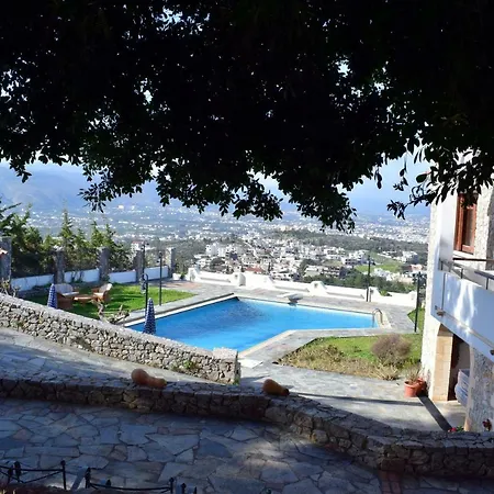 Mare Monte-ch, Amazing View-shared Pool Apartman Hriszí Aktí Haniá